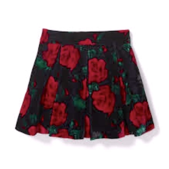Janie and Jack Other - Janie and Jack rose 🌹 velvet/navy layered skirt 12/18 months